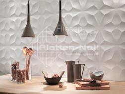 3D Küchenfliesen Küchenwand weiß (102)