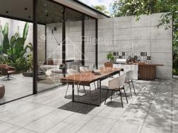 Betonoptik auf der Terrasse 60x120 (107-FO CE)