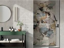 Blumendekor für Dusche (168-WS)