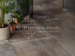 Fliesen Rostlook braunblau 120x120cm (107-DR IR)