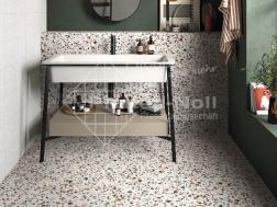 Fliesen mit Punkten 20x20cm - wie Terrazzo (168-PL DRO)