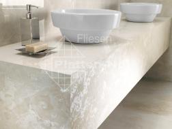 Glänzende Glitzerfliesen creme (237 OD BR)