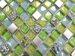 grünes Mosaik