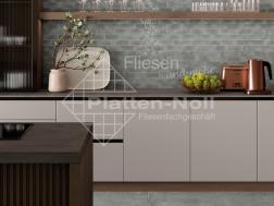 Küchenfliesen Wand und Boden gleiche Farbe (237-CS FU)