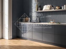 Küchenwand Riemchen blaugrau (311-NU TU-L)