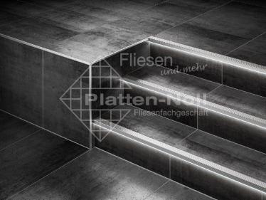 Lichtleiste an der Treppe