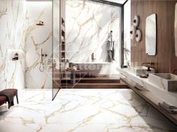 Marmor Calacatta Gold 120x120cm + 120x280cm ((237-CA GO)