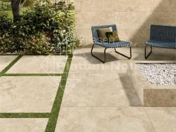 Marmor Travertin für Außen Terrassenplatten (112-OM RB)
