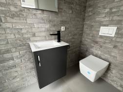 Referenzfoto Klinkerwand grau