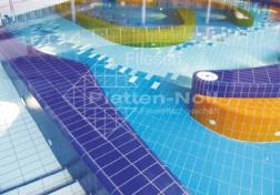 Schwimmbadfliesen bunt - gewerblich