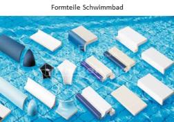 Schwimmbadformteile - Kantensteine Pool