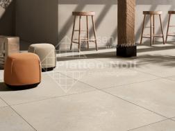 Terrassenplatten 90x90cm - 2cm stark in beige (311-PdS PR)