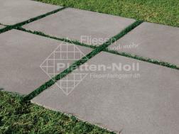 Terrassenplatten dunkelgrau 90x90cm - 2cm dick (112-MO GR)