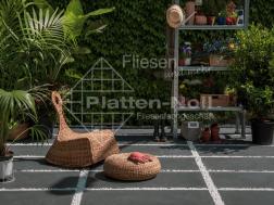 Terrassenplatten wie Schiefer 2cm stark 60x120cm (107-US MU)