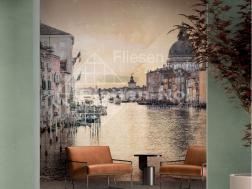 Venedig Bild Wanddekor aus Fliesen 120x280cm (168-WS)