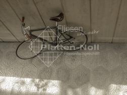 Via Gaudi Grau Trottoirplatte 43cm