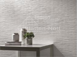 Wellenfliese weiß 3D
