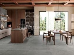 dunkelgrauer Boden Feinsteinzeug 120x120cm (237-CS AN)