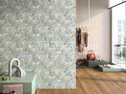 romantische Fliesen 60x120cm - Wandfliesen Blumen (112-JO ST)